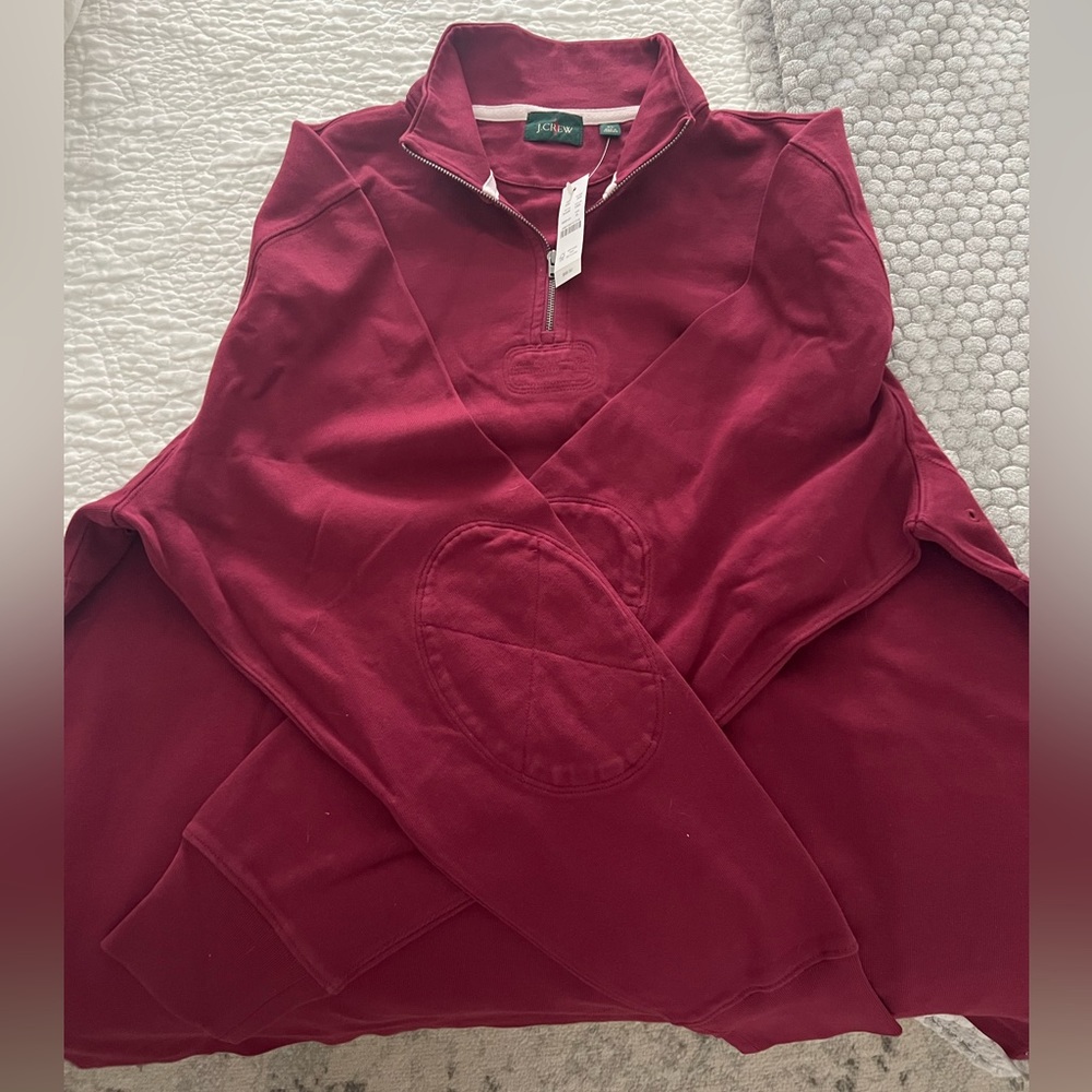 J Crew never worn before zip up sweater.